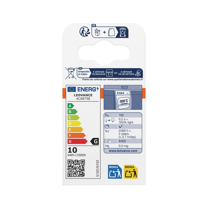 Osram ovnpære G4 10 W 2-pk.